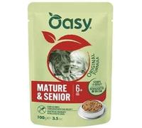 Oasy straccetti in salsa senior tacchino e piselli 100gr