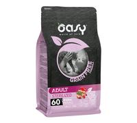 Oasy cat grain free formula adult sterilised maiale 1,5kg