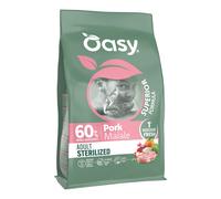 Oasy dry cat superior adult sterilized maiale 300 g