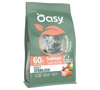 oasy filettini per gatto, multipack da 40 pz pesce original formula