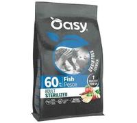 Oasy Grain Free formula Cat Adult Sterilized Pesce 1,5 kg - Croccantini per gatti - 1° ORDINE? scegli lo sconto BZR5 / BZR20 + 200 punti fedeltà