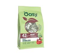 Oasy gatto original sterilizzato con manzo 1,5 kg crocchette per gatti castrati