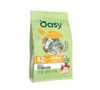 Oasy gatto original sterilizzato con pollo 1,5 kg crocchette per gatti castrati