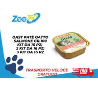 OASY GATTO PATÈ AL SALMONE GR.100 + TRASPORTO GRATIS