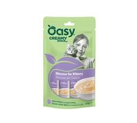 OASY GATTO SNACK CREAMY KITTEN MOUSSE TONNO & SALMONE CF. (4x15 GR)