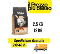 Oasy Grain Free medium/large cane vari formati agnello senza cereali crocchette