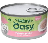 Oasy Kitten Natury Soft Jelly Lattina Multipack 24x150G POLLO