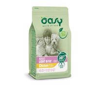 Oasy lifestage adult light in fat pollo 3kg