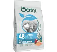 Oasy Monoprotein formula Adult Medium/Large Trota 10 kg - Crocchette monoproteiche cane - 1° ORDINE? scegli lo sconto BZR5 / BZR20 + 200 punti fedeltà