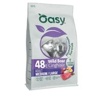 Oasy Monoprotein formula Adult Medium/Large Cinghiale 10 kg - Crocchette monoproteiche cane - 1° ORDINE? scegli lo sconto BZR5 / BZR20 + 200 punti fedeltà