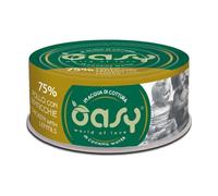 Oasy Cat More Love Pollo con Lenticchie - Lattina da 70 Gr - CONFEZIONE RISPARMIO
