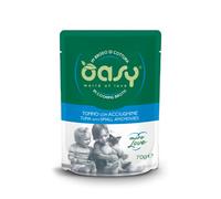 Oasy More Love Tonno con Acciughine 70gr - Umido per gatti adulti