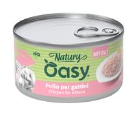 Oasy Cat Natury Soft Jelly Pollo per Gattini - Oasy Cat Natury Soft Jelly Pollo per Gattini - Lattina Da 85 Gr - CONFEZIONE RISPARMIO