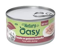 Oasy Cat Natury Soft Jelly Tonnetto Con Gamberone Indopacifico - Oasy Cat Natury Soft Jelly Tonnetto Con Gamberone Indopacifico - Lattina Da 85 Gr