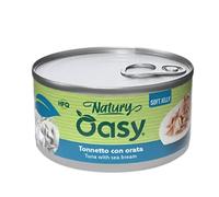 Oasy Natury Cat Adult Soft Jelly 150 gr Tonnetto con orata - confezione da 6 pezzi - Cibo umido per gatti - 1° ORDINE? scegli lo sconto BZR5 / BZR20 + 200 punti fedeltà