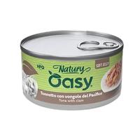 Oasy Natury Cat Adult Soft Jelly 150 gr Tonno con vongole del pacifico - confezione da 6 pezzi - Cibo umido per gatti - 1° ORDINE? scegli lo sconto BZR5 / BZR20 + 200 punti fedeltà