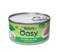 Oasy Natury Cat Adult Soft Jelly 85 gr Tonnetto con aloe - confezione da 24 pezzi - Cibo umido per gatti - 1° ORDINE? scegli lo sconto BZR5 / BZR20 + 200 punti fedeltà