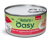 Oasy Natury Gatto Pollo con Mazzancolle Indopacifiche in Jelly 85g