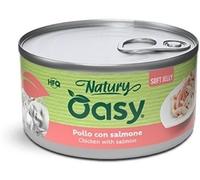 Oasy Natury Gatto Pollo con Salmone in Jelly 150g