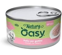 Oasy Cat Natury Soft Jelly Pollo per Gattini - Oasy Cat Natury Soft Jelly Pollo per Gattini - Lattina Da 85 Gr - CONFEZIONE RISPARMIO
