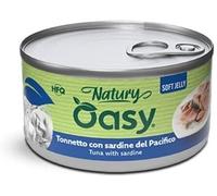 Oasy Natury Gatto Tonnetto con Sardine del Pacifico in Jelly 150g