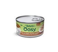 Oasy Natury Pollo con fegato di pollo e patate 150gr - Umido per gatti in soft jelly