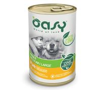 Oasy One Protein Adult Medium/Large 400 gr - Maiale - Confezione da 12 pezzi - Umido Monoproteico Cane - 1° ORDINE? scegli lo sconto BZR5 / BZR20 + 200 punti fedeltà