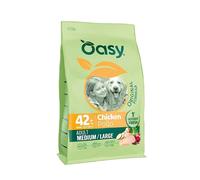 Oasy original cane medium large 10 kg crocchette cani mantenimento pollo