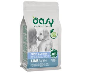 Oasy Puppy & Junior One Protein M/L Agnello 12kg