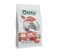 Oasy Puppy & Junior small mini agnello 800 gr crocchette per cani monoproteico