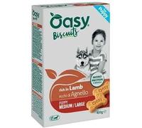Oasy Snack Cane Biscotti Monoproteico Puppy Medium/Large Agnello 400g