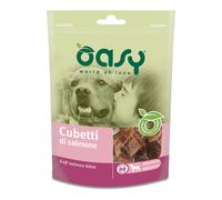Oasy snack dog cubetti di salmone 80 g