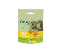 Oasy Snack Per Cani BISCOTTI ripieni con ANATRA e PATATE 80 gr - 6 pezzi