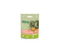 Oasy Snack Per Cani BISCOTTI ripieni con SALMONE e MIRTILLI 80 gr - 6 pezzi