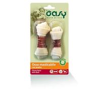 Oasy Snack Per Cani OSSO masticabile con ANATRA Tg M Blister 54 gr - 3 pezzi