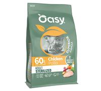 Oasy Superior Formula Cat Adult Sterilized Pollo 300 gr - Croccantini per gatti - 1° ORDINE? scegli lo sconto BZR5 / BZR20 + 200 punti fedeltà