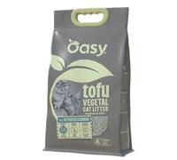 Oasy | Tofu Vegetale | Lettiera per gatti 6L - Carbone Attivo 6L