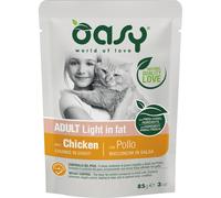 Oasy Umido Gatto Bocconcini Adulto Light Pollo 85 g