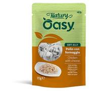Oasy natury soft jelly busta pollo con formaggio 70gr