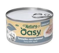Oasy Natury Sfilaccetti di Pesce in Brodo – Tonnetto con Calamari – 85 gr