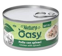 Oasy Natury Gatto Pollo con Spinaci in Jelly 150g