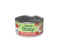 Oasy wet dog natury soft jelly pollo con anatra e verdure lattina 150 g