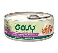 Oasy wet dog pollo con fegato e verdure 150 g