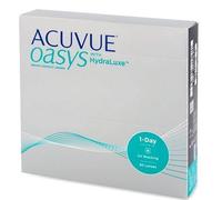 ACUVUE OASYS 1-Day con tecnologia HydraLuxe, Lenti a contatto giornaliere; Visione chiara e nitida e comfort elevato; Protezione UV;-1.75 diottrie; BC 8.5; DIA 14.30; 90 lenti