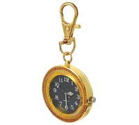 OATIPHO 1 Pc orologio da tasca kiddikutter bicchiere orologio con spilla orologio da polso secondo orologio poli orologio a clip spillo i guardano per strass Golden