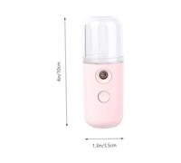 OATIPHO 1 Pezzo Spruzzino Nebulizzatore Portatile USB per Idratazione Irroratore Rinfrescante per Makeup Spa Generatore per Idratata e Ringiovanita