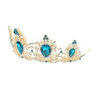 OATIPHO 1 Pz Coroncina per Sposa Tiara Nuziale Vintage Barocco Accessorio per Feste e Cerimonie Speciali e Resistente Decorazione per Compleanni e Eventi Nuziali