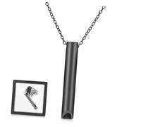 OATIPHO 1 Set Collana con Ciondolo Inossidabile per Esercizi Accessorio per Yoga e Mindfulness Confezione Inclusa