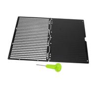 OATIPHO 1 Set Tavoletta Braille con Punteruolo Strumento Scrittura per Non Vedenti per Studio e Portatile e Resistente
