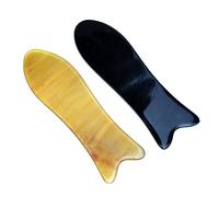 OATIPHO 1 set Tavoletta Da Massaggio Con Raschietto Per Muscoli Strumento Per Il Viso Guasha Strumento Per Raschiare Il Massaggio Guasha Strumento Per Raschiare Il Corno 2 pezzi